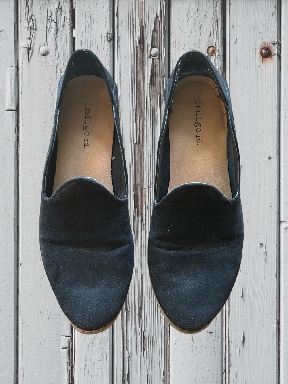 Indigo Rd. Women's Black Slip On Loafers